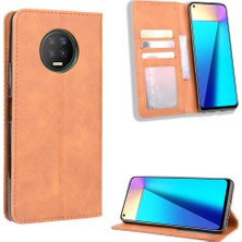 Bdt Boutique Infinix Not 7 Pu Deri Cüzdan Manyetik Kapatma Için Telefon Kılıfı (Yurt Dışından)