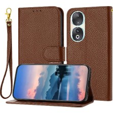 Bdt Boutique Onur 90 Kart Yuvaları Için Tutucu Pu Deri Flip Folio Cüzdan Telefon Kılıfı (Yurt Dışından)