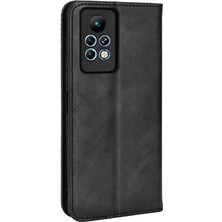 Bdt Boutique Infinix Not 11 Pro Pu Deri Manyetik Kapatma Cüzdan Için Telefon Kılıfı (Yurt Dışından)