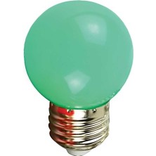 Kendal 10 Adet 1W E27 Yeşil LED Gece Lambası Ampulü KNL380