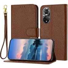 Bdt Boutique Onur 50 Pu Deri Kart Yuvaları Için Tutucu Flip Folio Cüzdan Telefon Kılıfı (Yurt Dışından)