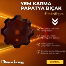 Demiray Yem Karma Papatya Bıçak - 10 Adet