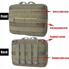 Papajack Siyah Renk-Molle Askeri Kılıfı Çanta Tıbbi Emt Taktik Açık Acil Durum Paketi Kamp Avcılık Aksesuarları Yardımcı Çok Alet Kiti Edc Çantası (Yurt Dışından)