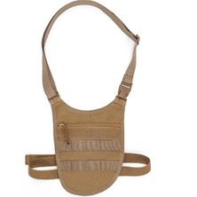 Papajack Siyah-Yeni Taktik Omuz Çantası Gizli Gizli Çanta Omuz Crossbody Gizli Ajan Donatılmış Anti Hırsızlık Cüzdan Avcılık Aksesuarları (Yurt Dışından)