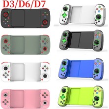 Papajack D3 Pembe-D3/d6/d7 Teleskopik Cep Telefonu Gamepad Bluetooth 5.0 Tip-C Kablosuz Oyun Denetleyicisi Joystick Pubg Için Ps4 Anahtarı Pc (Yurt Dışından)