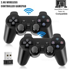 Papajack 1pc-2 Adet 2.4ghz Kablosuz Gamepad Ps3 Oyun Denetleyicisi Için USB Joystick Pc Android Tv Için Controle Pc Kutusu Oyun Kutusu (Yurt Dışından)