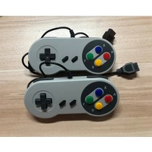 Papajack 1 Adet-Gamepad Için Nes/snes/sfc Bit Oyun Konsolu Coolbaby Için 9pin Oyun Konsolu Hd 621 Oyun Konsolu Için Hd 821 Denetleyici (Yurt Dışından)