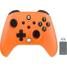 Papajack 2.4g Turuncu-Wifi Kablosuz Denetleyici Xbox/xboxseries/xboxone/mac/android/ios/windows Altı Eksenli Oyun Tahtası Trobo Fonksiyon Paylaşımı Gamepad (Yurt Dışından)