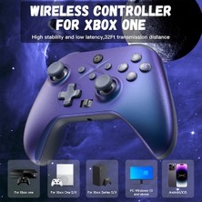 Papajack 2.4g Turuncu-Wifi Kablosuz Denetleyici Xbox/xboxseries/xboxone/mac/android/ios/windows Altı Eksenli Oyun Tahtası Trobo Fonksiyon Paylaşımı Gamepad (Yurt Dışından)