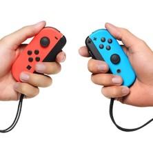 Papajack Mor Turuncu-Anahtar Joy Pad Joy Con Joy Cons S Kablosuz Denetleyici Joystick Nintendo Switch Için Askılı Bluetooth Gamepad OLED (Yurt Dışından)