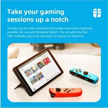 Papajack Mor Turuncu-Anahtar Joy Pad Joy Con Joy Cons S Kablosuz Denetleyici Joystick Nintendo Switch Için Askılı Bluetooth Gamepad OLED (Yurt Dışından)