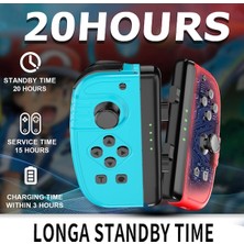 Papajack Siyah-Joypad Anahtarı Joystick Denetleyici 6 Eksen Gyro Kablosuz Gamepad Turbo Joy Con Ile Nintendo Anahtarı Denetleyicisi Için Anahtar Kontrolü (Yurt Dışından)