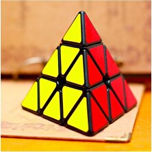 Papajack Qiyi Çıkartmasız-Qiyi 3X3X3 Rubix Küp Üçgen Hız Sihirli Küp Rubik Profesyonel Cubo Magico Bulmacalar Renkli Eğitici Oyuncaklar Çocuklar Için (Yurt Dışından)