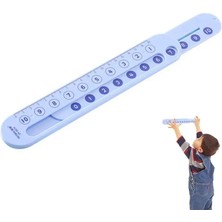 Bifeng Shop Mavi Stil Slayt Cetvel Çocuklar Için Numarası Eşleştirme Cetvel Oyuncak Matematiksel Aydınlanma Oyuncak Bebekler Çocuklar Için Çocuk Eğlenceli Eğitici Oyuncak (Yurt Dışından)