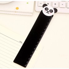 Bifeng Shop Panda Tarzı Yeni Sevimli Yaratıcı Karikatür Pvc Hayvan Düz Cetvel Çizim Şablon Kitap Ayracı Çocuk Okul Hediye Için Kore Papelaria (Yurt Dışından)