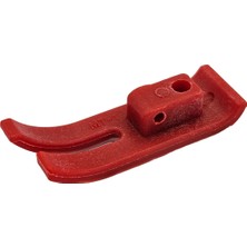 BDR Düz Makine Sert Plastik Ayak Tabanı (Kırmızı) / MT-18B (Red)
