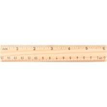 Bifeng Shop 15CM Tarzı H7EC Ahşap Cetvel cm Pratik Ölçü Gadget Profesyonel Yeni Başlayanlar Için Taşınabilir Ev Manuel Ölçüm Malzemeleri (Yurt Dışından)