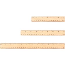 Bifeng Shop 15CM Tarzı H7EC Ahşap Cetvel cm Pratik Ölçü Gadget Profesyonel Yeni Başlayanlar Için Taşınabilir Ev Manuel Ölçüm Malzemeleri (Yurt Dışından)