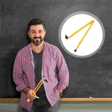 Bifeng Shop Turuncu Tarzı Pusula Çizim Öğretmen Öğretim Büyük Geometri Aracı Büyük Gösteri Marangoz Matematik Harita Işaretleyici Tebeşir Daireler Pusulalar (Yurt Dışından)