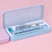 Bifeng Shop Pembe Tarzı Et Yaratıcı Cetvel Setleri Öğrenciler Kırtasiye Kalemtıraş Silgi Pusula Sınav Çizim Araçları Okul Ofis Malzemeleri Yeni (Yurt Dışından)