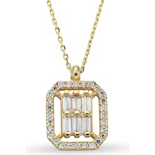 ÇGK KUYUMCULUK Baget Altın Kolye CGKKKLY021