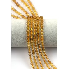 Alibaba Doğaltaş Gold Rutil Kuvars Doğal Taş Dizi 6 mm Küre Kesim