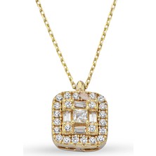 ÇGK KUYUMCULUK Baget Altın Kolye CGKKKLY020