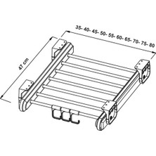 Asax Ozel Pantolonluk 70 cm