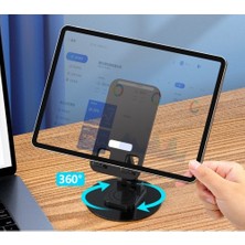 Katlanabilir Telefon Tutucu Stand Yuvarlak Tabanlı