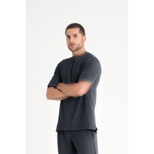 Yakamel Erkek Oversize  T-Shirt