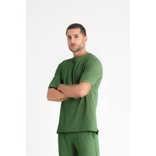 Yakamel Erkek Oversize  T-Shirt