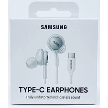 Samsung Type-C Stereo Kablolu Kulaklık Beyaz EO-IC100BBEGWW Samsung Türkiye Garantili