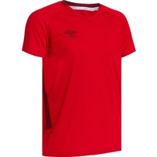 Umbro Erkek Kırmızı Antrenman T-Shirtü - TF-0166 Umbro Deer Training T-Shirt Red - Kırmızı Erkek T-Shirt