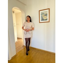 Nam Chic Gold Cep Detaylı Elbise