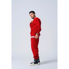 Yakamel Erkek 3 Iplikbisiklet Yaka Eşofman Takımı