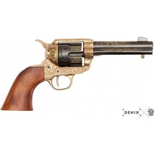 Denix Koleksiyon Grubu-Cal.45 Peacemaker Revolver 4,75", Usa 1873-JDNXM-1280-L