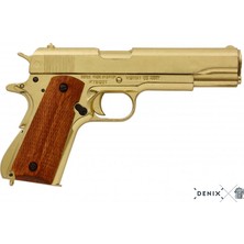 Denix Koleksiyon Grubu-Automatıc .45 Pıstol M1911A1,USA 1911 (Wwı & II)-JDNX5312