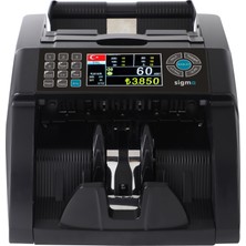 Sigma Pro Sc 8520 Tl, Euro Karışık, Dolar ve Gbp Adet Sayım Sahte Kontrollü Ofis Tipi Para Sayma Makinesi