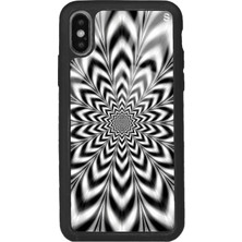 Spoyi Apple iPhone x - Xs Triptrance Stars Tasarımlı Glossy Telefon Uyumlu Kılıfı