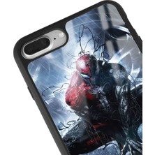 Spoyi Apple iPhone 7 Plus - 8 Plus Spiderman Tasarımlı Glossy Telefon Kılıfı