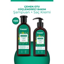 Tresan Çemen Otu Güçlendirici Sülfatsız Bakım Şampuanı 300 ml + Saç Kremi 300 ml