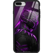 Spoyi Apple iPhone 7 Plus - 8 Plus Black Panter Tasarımlı Glossy Telefon Kılıfı