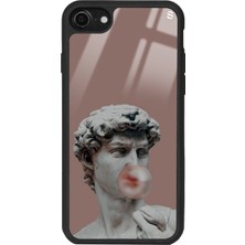 Spoyi Apple iPhone 7 - 8 - Se Daivd Tasarımlı Glossy Telefon Kılıfı