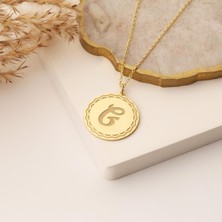 Nox Jewelry 925 Ayar Gümüş Kişiye Özel Harf Kolye