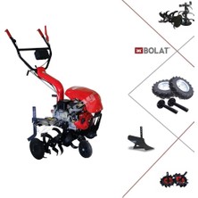 Bolat Atom 3+1 Benzinli 7 Hp Çapa Makinası - Demir Teker Aparatı Kampanyası