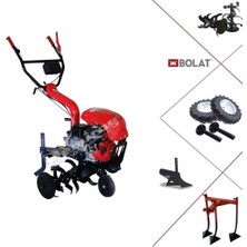 Bolat Atom 3+1 Benzinli 7 Hp Çapa Makinası - Kazayak Aparatı Kampanyası