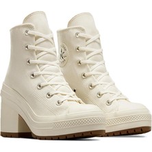 Converse Chuck 70 De Luxe Heel Kadın Günlük Ayakkabı A05348C Krem