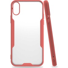 Casesuar Apple iPhone Xs 5.8 - Uyumlu Parfe Kapak-Pembe