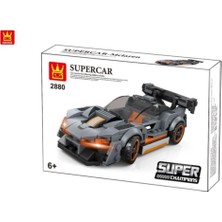 Wange 2880 200 Parçalı Setler Parça Super Car Mc 2880