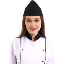 Bilenn Tekstil Aşçı Kayık Kep - Siyah